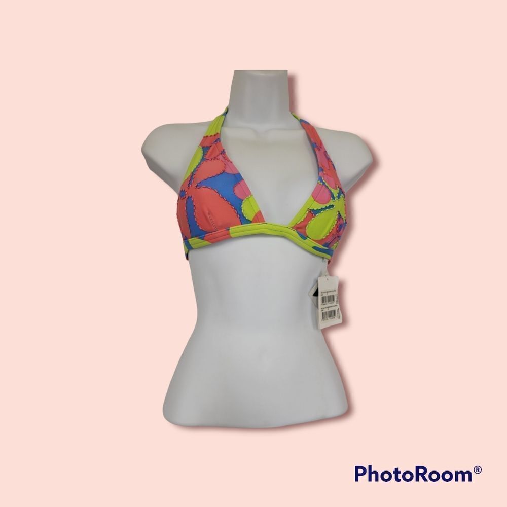 4/$16- Floral Beaded Top 